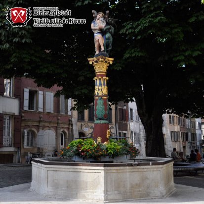 Fontaine de l’Ange à la rue Haute